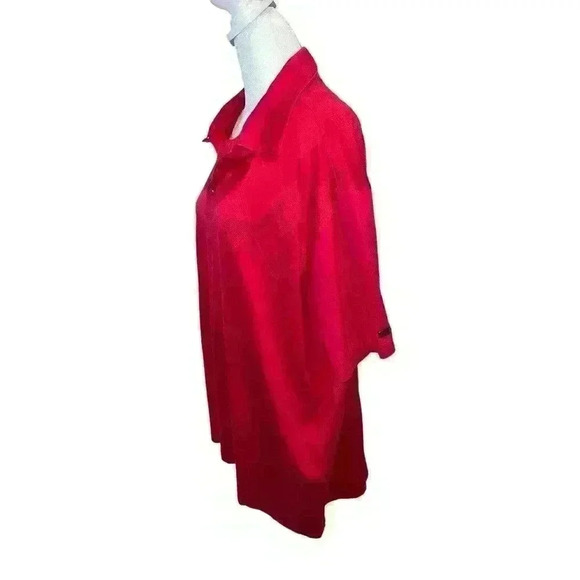 Nike Dri Fit Tiger Woods Collection Golf Shirt Polo Red SS 256442-679 Mens XL - Picture 3 of 9